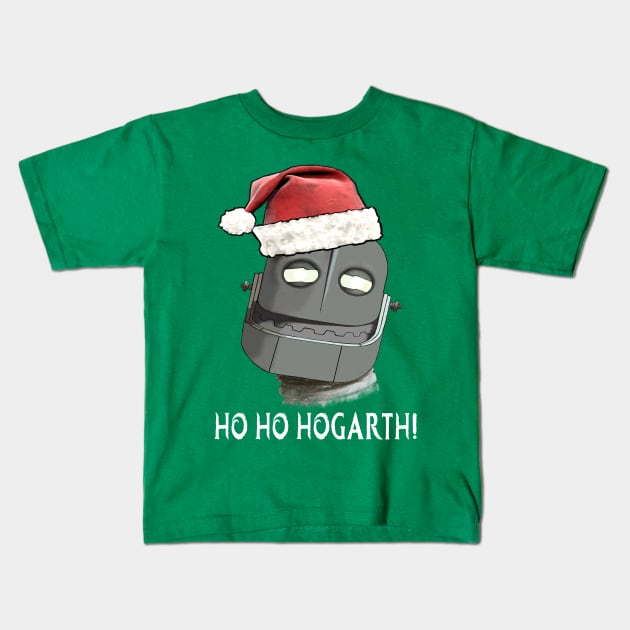 Ho Ho Hogarth Kids T-Shirt by DistractedGeek